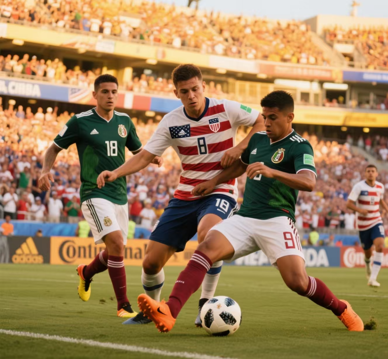 墨西哥足球队在欧洲联赛中大比分获胜