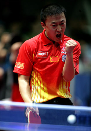 德国队险胜中国队,马琳刷新纪录 德国队险胜中国队,马琳刷新纪录